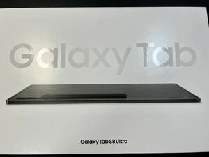 ■純正Book Cover・純正S-Pen付■Galaxy Tab S8 Ultra Wi-Fi SM-X900 海外版 12GB/256GB Samsung ギャラクシー　サムスン