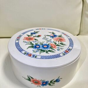 保存容器 花柄 レトロ 和