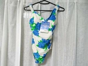 новый товар 80 годы Vintage NIKKInikiFIT&SHAPE цветочный принт купальный костюм купальный костюм плавание 9M retro подлинная вещь 