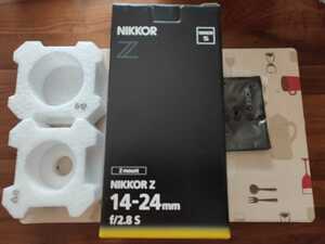 nikon ニコン　NIKKOR Z 14-24mm f/2.8 S 元箱　ケース レンズ無し