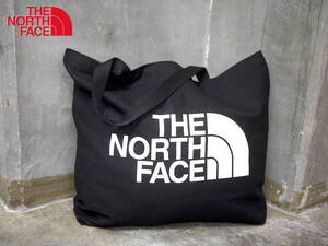 USA購入 新品 THE NORTH FACE BIG HALF DOME TOTE BAG ノースフェイス ハーフドーム ビッグプリント トート バッグ コットン / TNF BLACK