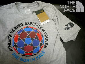 日本未発売 US購入 新品 XL/THE NORTH FACE IC TEE ノースフェイス グラフィック Tシャツ / ライトグレーヘザー