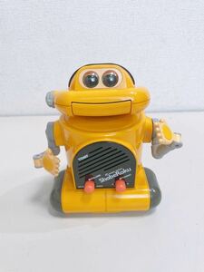 昭和レトロ TOMY ロボット型　ラジオ　当時物 レア　マイク破損　ROBOT ShabeRoku 中古品