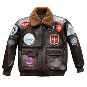 海外　限定品 TOPGUN トップガン マーヴェリック トムクルーズ　レザージャケット 本革　サイズ各種 　3