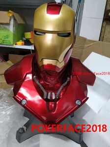 海外　限定品 　アベンジャーズ　アイアンマン　 Iron Man MK3 　ライト　バストフィギュア　等身大サイズ　レジン