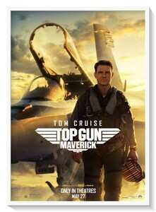 海外　限定品 TOPGUN トップガン マーヴェリック トムクルーズ　ポスター