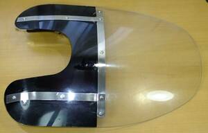 # original window shield only (teta tea bru metal fittings is less ) junk ( search ) sport Star / Dyna /FXR /XLH883/XLH1200/XL883/XL1200/FXD