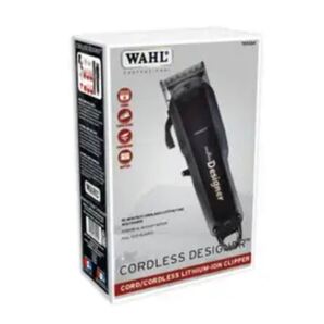 日本未発売!Wahl ウォール コードレス バリカン デザイナ Designer Black・WAHL クリッパー 電気バリカン