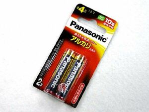 在庫限り特価　パナソニック(Panasonic)　アルカリ乾電池 単4形2本パック LR03XJ/2B　使用期限2023年8月