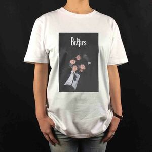 新品 ビートルズ BEATLES ロゴ ジョン ポール リンゴ ジョージ メンバー Tシャツ S M L XL ビッグ オーバー サイズ XXL~5XL ロンT パーカー