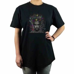 新品 蝶々 バタフライ ヒョウ柄 ボディ ペイント グラフィック アート Tシャツ S M L XL ビッグ オーバー サイズ XXL~5XL ロンT パーカー