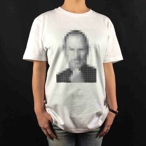 新品 スティーブジョブズ アップル 創始者 LEGO レゴ ブロック モザイク Tシャツ S M L XL ビッグ オーバー サイズ XXL~5XL ロンT パーカー