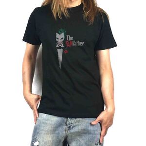 新品 ゴッドファーザー ジョーカー DCコミックス アメコミ 映画パロディ Tシャツ S M L XL ビッグ オーバー サイズ XXL~5XL ロンT パーカー