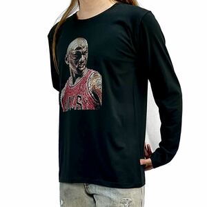 新品 JORDAN マイケル ジョーダン NBA ブルズ 文字 グラフィティ ロンT 長袖 Tシャツ XS S M L XL ビッグ オーバーサイズ XXL~4XL パーカー