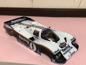 送料無料 1/12 ポルシェ 962C 完成品 ラジコンボディ 京商 KYOSHO プラズマLM PLAZMA PORSCHE RC BODY Cカー