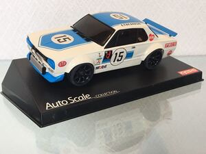 送料無料 未走行 京商ミニッツレーサー 日産 スカイライン GT-R KPGC10 レースカー ブルー ラジコンボディ KYOSHO MINI-Z NISSAN SKYLINE