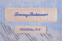 【送料無料】 トミーバハマ シルク アロハシャツ ハワイアンシャツ 半袖シャツ メンズM Tommy Bahama アメカジ 古着 CB0996_画像6