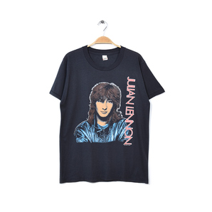 【送料無料】 80S JULIAN LENNON VALOTTE ヴィンテージ ジュリアンレノン ヴァロッテ ロックTシャツ メンズL ジョンレノン 古着 BB0592