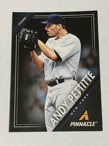 ANDY PETTITTE 2013 PANINI PINNACLE #31 YANNKEES 即決