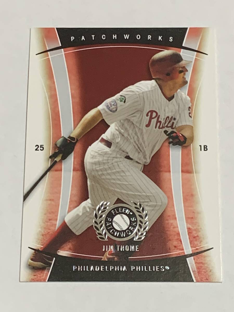 ジム トーミ 50枚限定 直筆サインカード Yahoo!オークション -「jim thome」の落札相場・落札価格