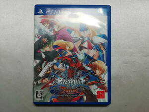 【中古品】 PSVITAソフト BLAZBLUE CONTINUUM SHIFT EXTEND