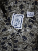 ROUNDTREE&YORKE レーヨンシャツ ボタンシャツ ヴィンテージ Rayon shirt 5197_画像4