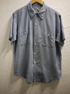 70s BIG MAC ビッグマック シャンブレーワークシャツ ヴィンテージ S/S chambray Work shirt 5569