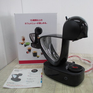 6211PA【ほぼ未使用】ネスカフェ ドルチェグスト インフィニッシマ MD9780-BL ブラック 5-6カップ