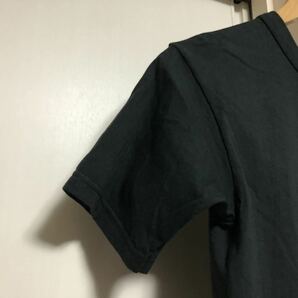 【送料無料！】アメリカ製MADE IN USA ソフィーSOFFE半袖無地ブラック黒Tシャツ sizeSの画像4