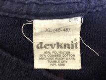 【送料込み】70sヴィンテージ！MADE IN USA アメリカ製devknitロデオTシャツ sizeXL_画像2