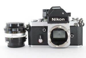 ニコン Nikon F2 Photomic S SLR Camera w/ Nikkor-S.C Auto 50mm F/1.4 1003989