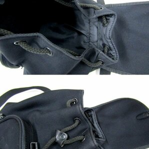 S2366:MARY QUANT マリークワント 鞄/黒/リュック ナイロン レディース リュックサック バッグの画像7