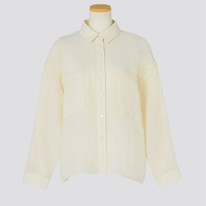 【半額以下】ポケットシャツ アイボリー アンティミテ iNtimite 佐々木希