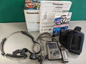 ウェアラブルカメラ Panasonic HX-A500 グレー