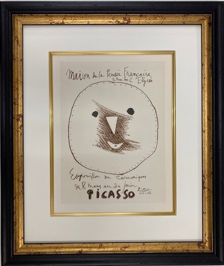 【特価】 ≪ パブロ・ピカソ ≫ リトグラフ【石版画】 PICASSO-CERAMIQUES 1959年 PABLO PICASSO
