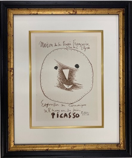 【特価】　≪　　パブロ・ピカソ　　≫　　リトグラフ【石版画】 　 PICASSO-CERAMIQUES 　 1959年　　PABLO　PICASSO