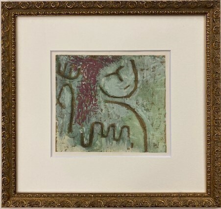 【特価】　≪　　パウル 　クレー 　　≫　　リトグラフ【石版画】　　　WENIG HOFFNUNG　　　1960年　 　MOURLOT　　 　PAUL　KLEE