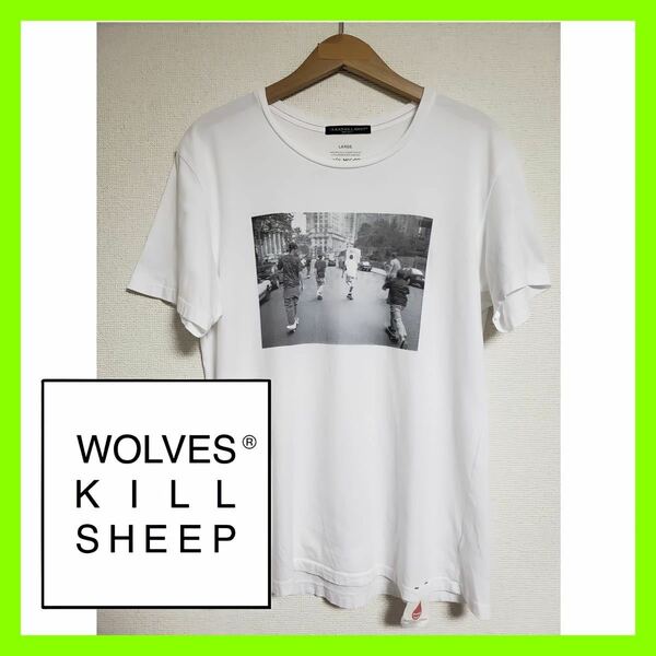 【美品】WOLVES KILL SHEEP ARTIST Tシャツ／USA製 