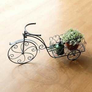  flower stand iron stand for flower vase garden stand planter stand gardening flower pot pcs flower rack car Be . cycle planter 