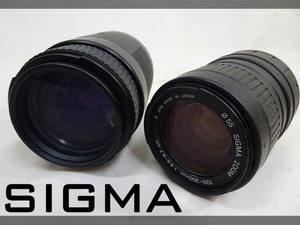 【 SIGMA/シグマ 】カメラレンズ 望遠レンズ ◆100-300mm 1:4.5-6.7 UC/75-300mm 1:4-5.6◆ジャンク扱い