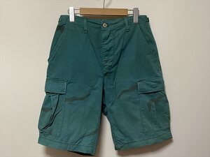 ★USED/US ARMY/6POCKET CARGO/SHORT PANTS/DESERT CAMO/OVER DYE/米軍実物/デザートカモ/６ポケカーゴショーツ/後染め/スモール★