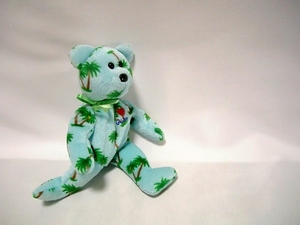 *ty I LOVE Guam soft toy * bear .. Bear *g.m cocos nucifera *