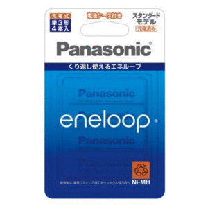  Panasonic Panasonic [ single 3 shape nickel water element rechargeable battery ] 4ps.@[eneloop]( standard model ) BK-3MCC/4C