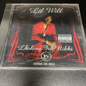 ● HIPHOP,R&B LIL WILL - LOOKING FOR NIKKI シングル, 7 SONGS, 90'S, 1998, RARE CD 中古品