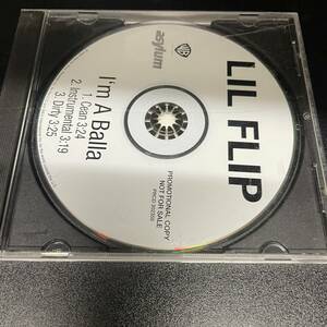 ● HIPHOP,R&B LIL FLIP - I'M A BALLA シングル, 2006, RARE, INST, PROMO CD 中古品