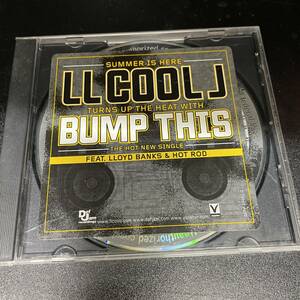 ● HIPHOP,R&B LL COOL J - BUMP THIS シングル, 2006, 3 SONGS, INST CD 中古品