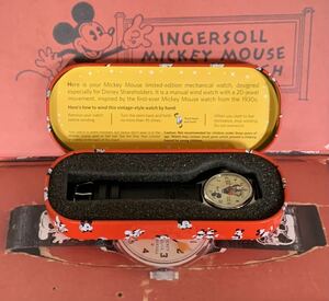 ミッキーマウス 手巻腕時計 1933復刻 株主限定の商品画像