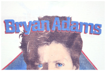 1985 BRYAN ADAMS ブライアンアダムス RUN TO YOU ヴィンテージTシャツ 【L】 *AA1_画像3