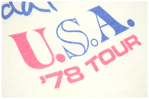 1978 LINDA RONSTADT リンダロンシュタット USA '78 TOUR ヴィンテージTシャツ 【L】 *AA1_画像4