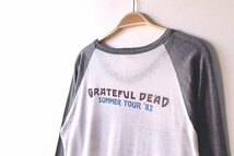 1982 GRATEFUL DEAD グレイトフルデッド SUMMER TOUR '82 リックグリフィン スカルウイング ヴィンテージTシャツ 【L相当】 *AA1_画像9